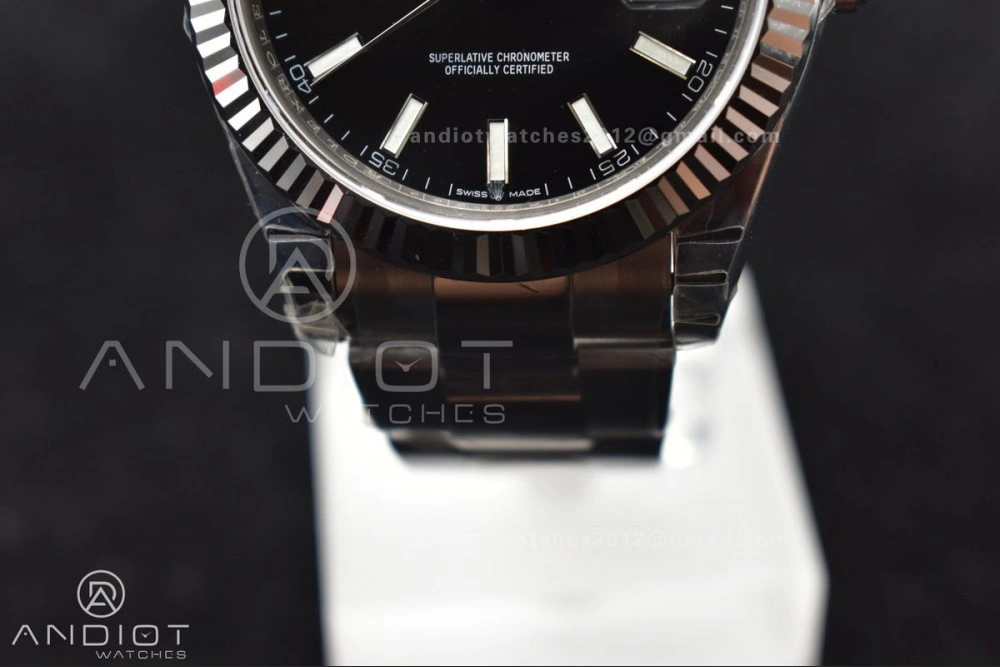 HighPerformance DateJust 41 126334 904L SS VSF 1:1 Best Edition Black Dial on Oyster Bracelet VS 615