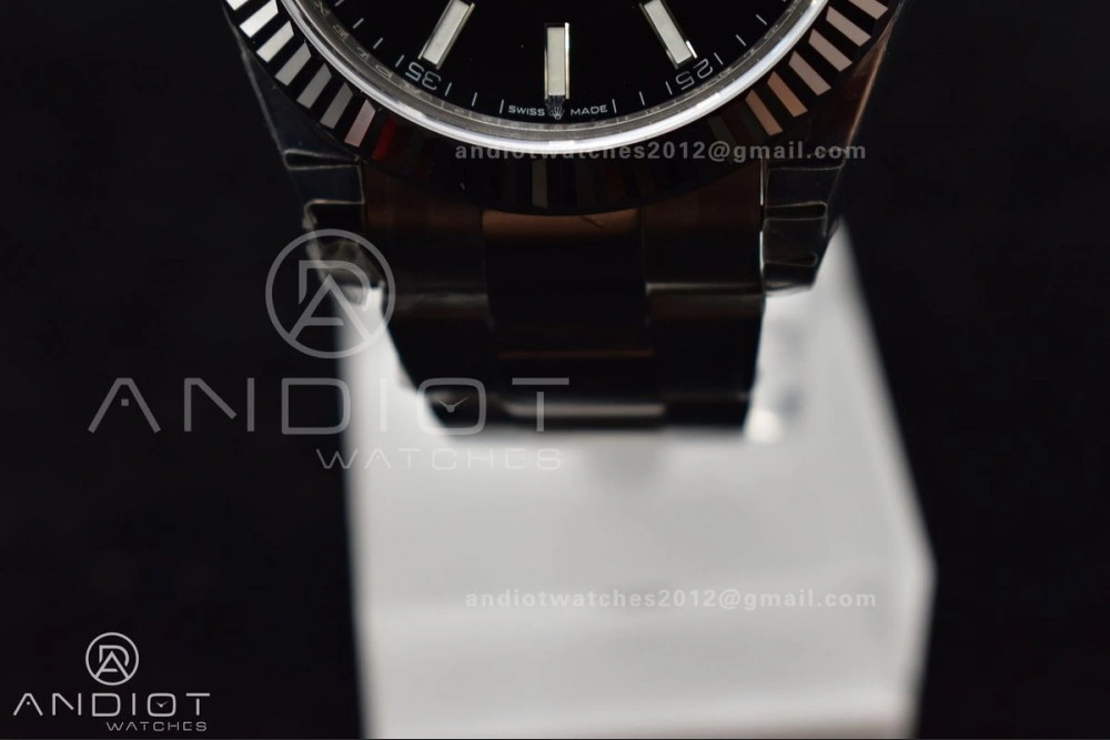 HighPerformance DateJust 41 126334 904L SS VSF 1:1 Best Edition Black Dial on Oyster Bracelet VS 615