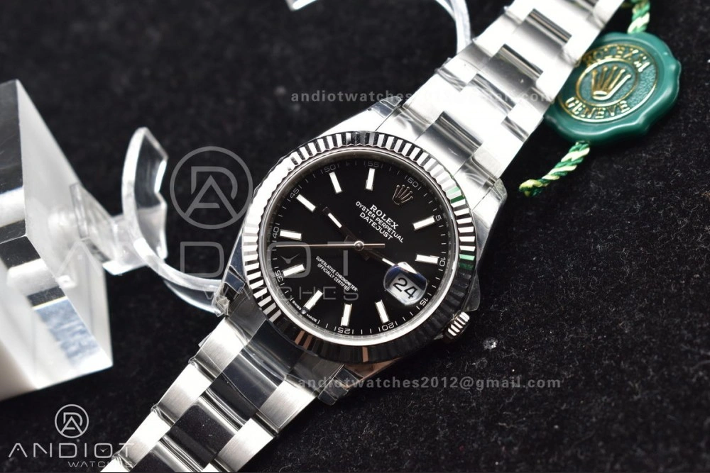 HighPerformance DateJust 41 126334 904L SS VSF 1:1 Best Edition Black Dial on Oyster Bracelet VS 615