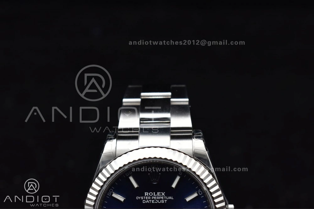 Packable DateJust 41 126334 904L SS VSF 1:1 Best Edition Blue Dial On Oyster Bracelet VS 613
