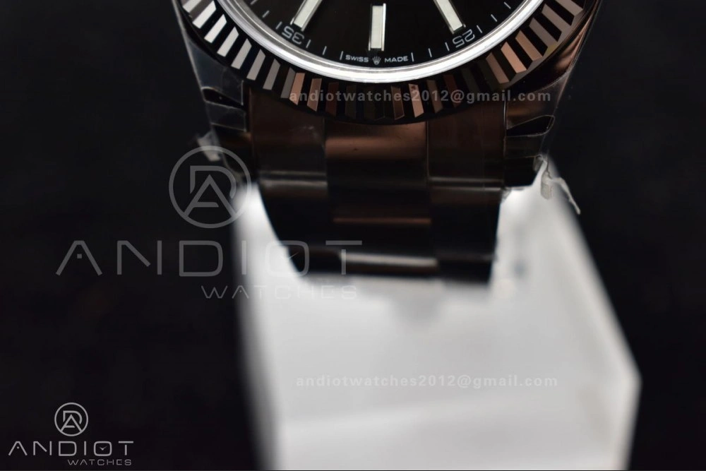 HighQuality DateJust 41 126334 904L SS VSF 1:1 Best Edition Grey Dial on Oyster Bracelet VS 621