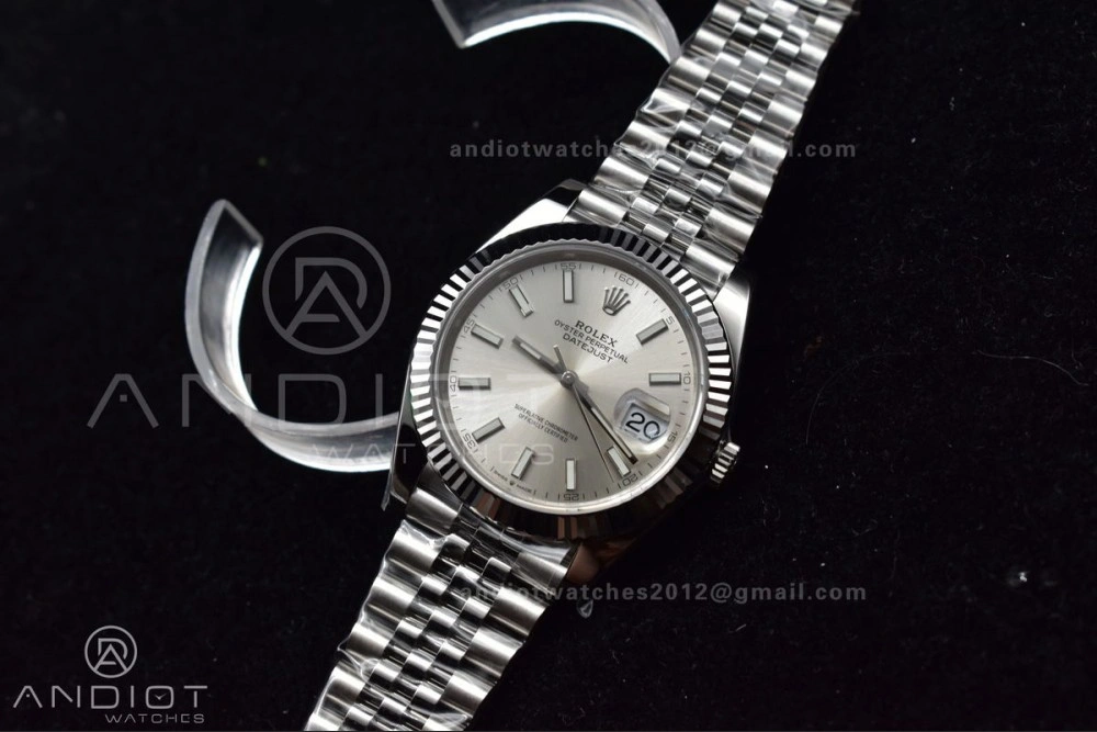 DateJust 41 126334 904L SS VSF 1:1 Best Edition Silver Dial on Jubilee  Bracelet VS Thermal 622