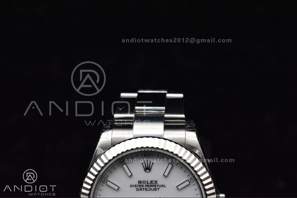 Compact DateJust 41 126334 904L SS VSF 1:1 Best Edition White Dial On Oyster Bracelet VS 623