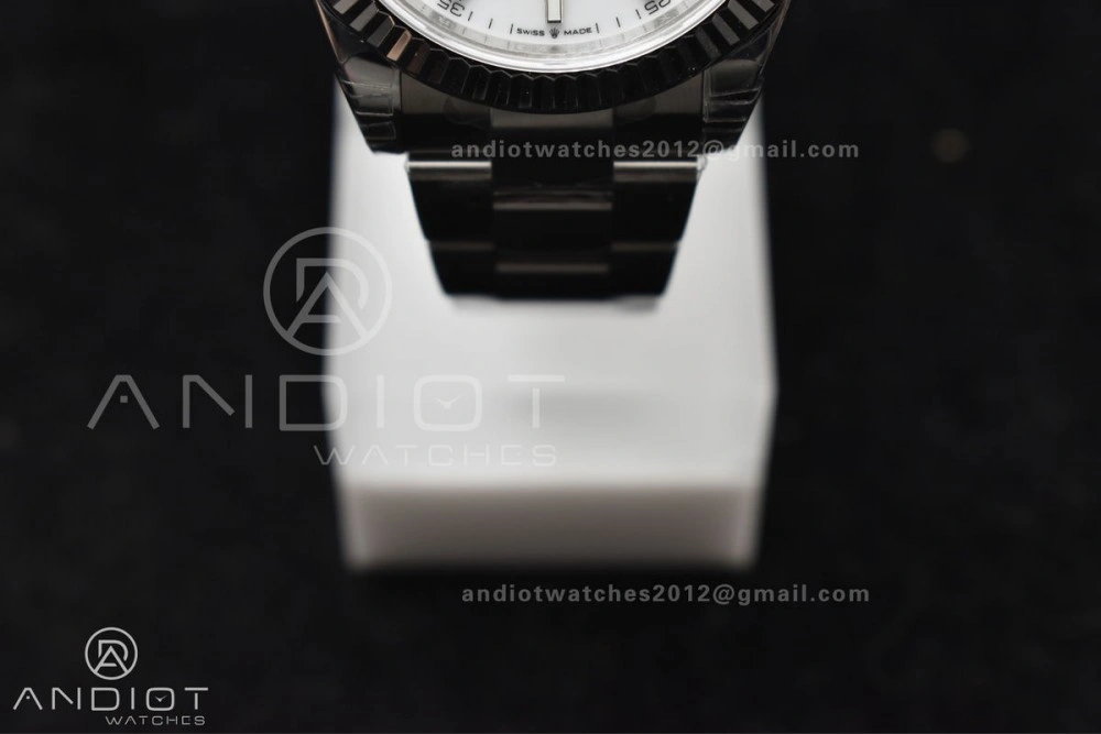Compact DateJust 41 126334 904L SS VSF 1:1 Best Edition White Dial On Oyster Bracelet VS 623