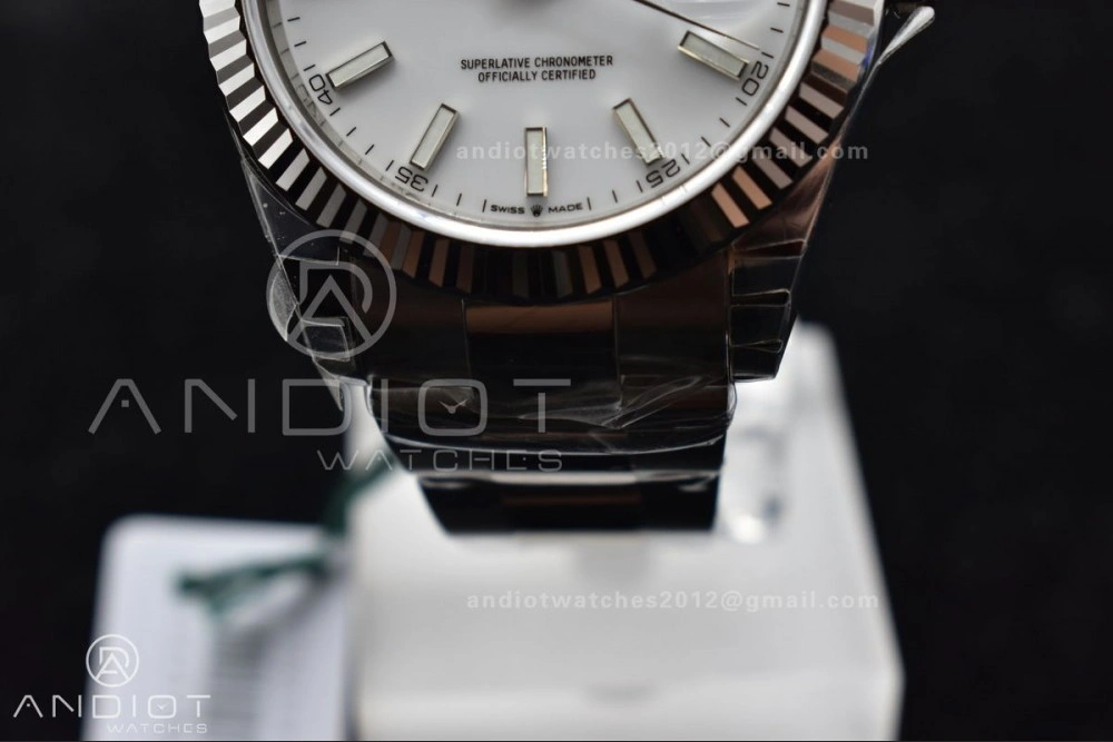 DateJust 41 126334 904L SS VSF 1:1 Best Edition White Dial on Oyster Bracelet VS Attractive 630