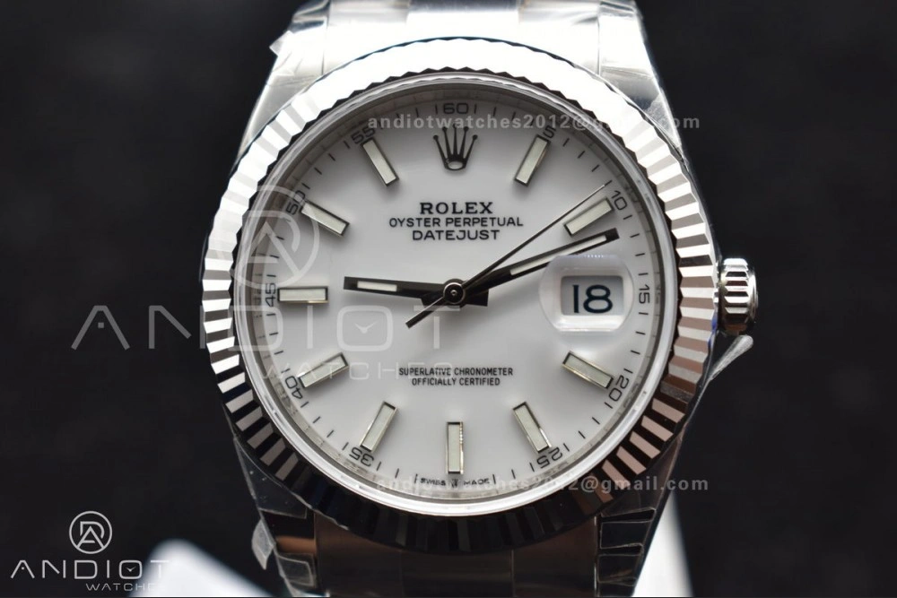 DateJust 41 126334 904L SS VSF 1:1 Best Edition White Dial on Oyster Bracelet VS Attractive 630