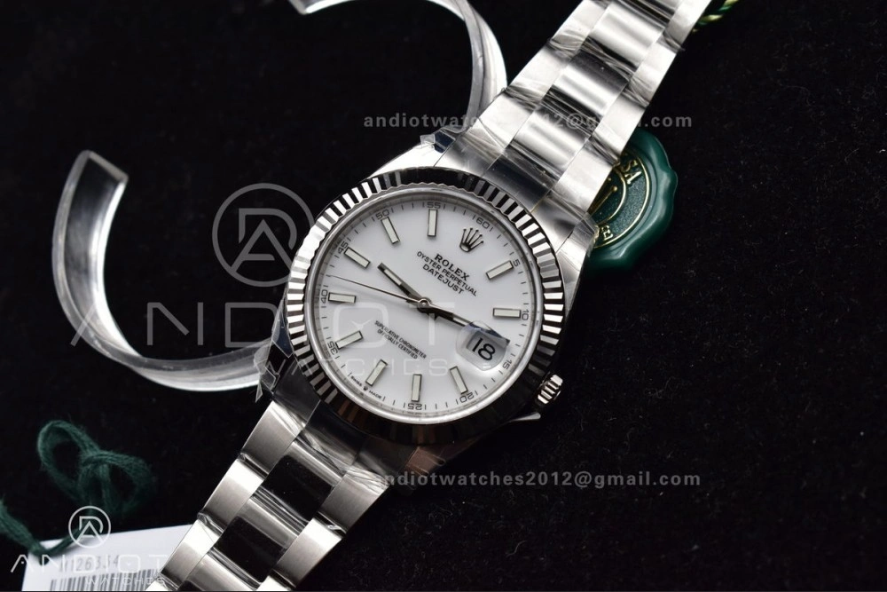 DateJust 41 126334 904L SS VSF 1:1 Best Edition White Dial on Oyster Bracelet VS Attractive 630
