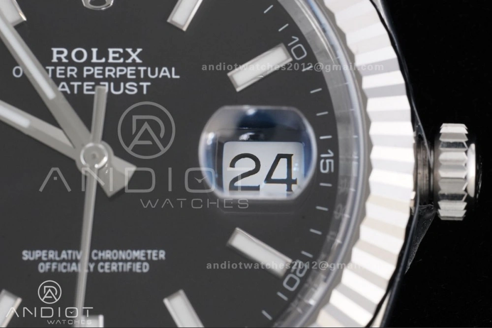 DateJust 41 126334 Clean 1:1 Best Edition 904L Steel Black Dial on Jubilee Bracelet SH3235 (72 Hours Power Reserve) Lightweight 627