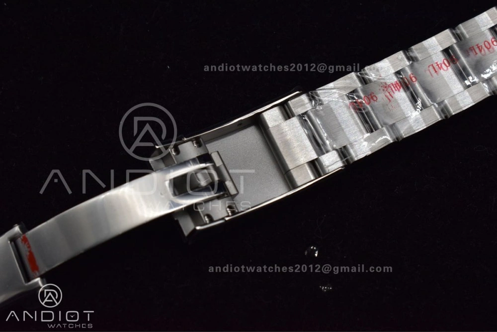 Durable DateJust 41 126334 Clean 1:1 Best Edition 904L Steel Blue Textured Dial On Oyster Bracelet VR 637
