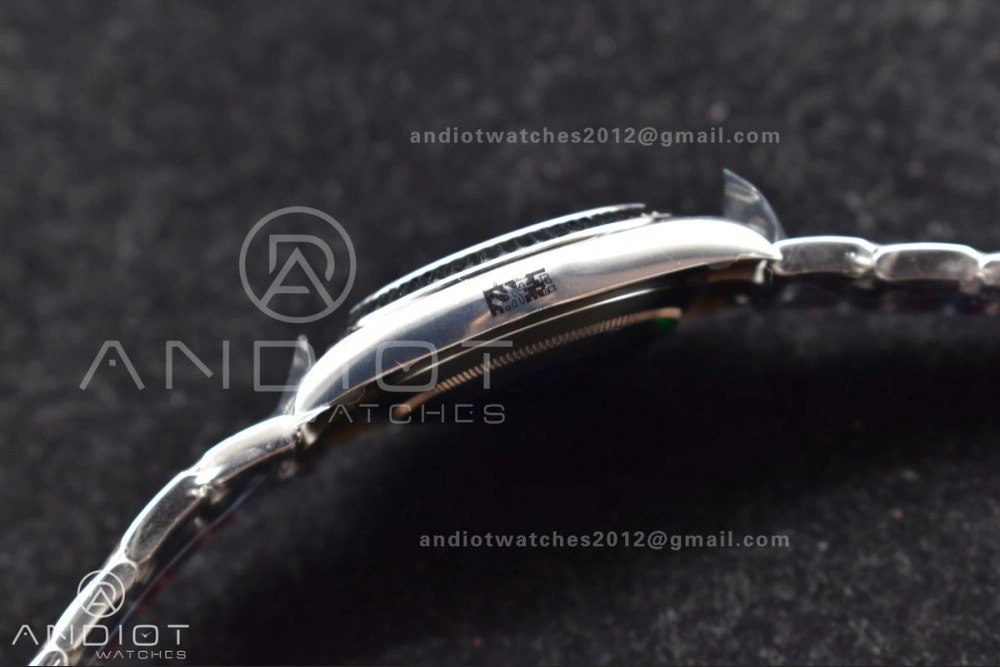 Durable DateJust 41 126334 Clean 1:1 Best Edition 904L Steel Blue Textured Dial On Oyster Bracelet VR 637