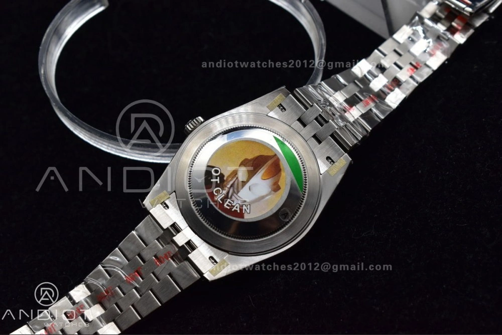 DateJust 41 126334 Clean 1:1 Best Edition 904L Steel Green Stick Dial on Jubilee Bracelet VR Neat 405