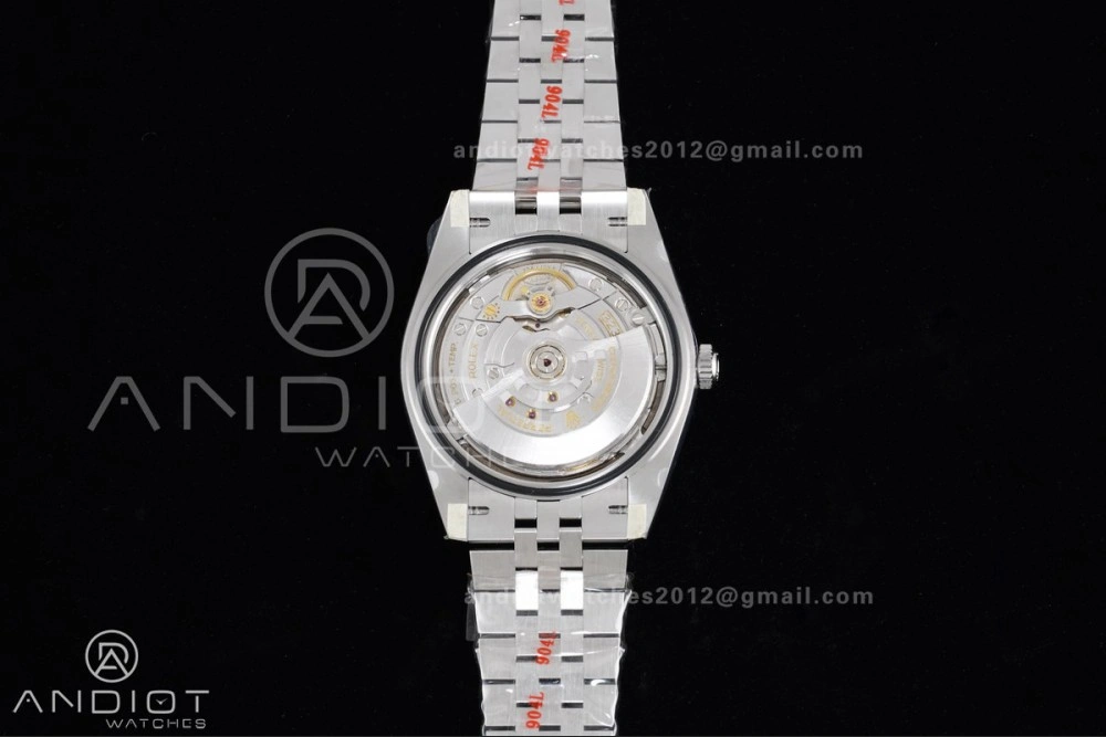 FlexibleFit DateJust 41 126334 Clean 1:1 Best Edition 904L Steel Green Textured Dial on Jubilee Bracelet SH 629