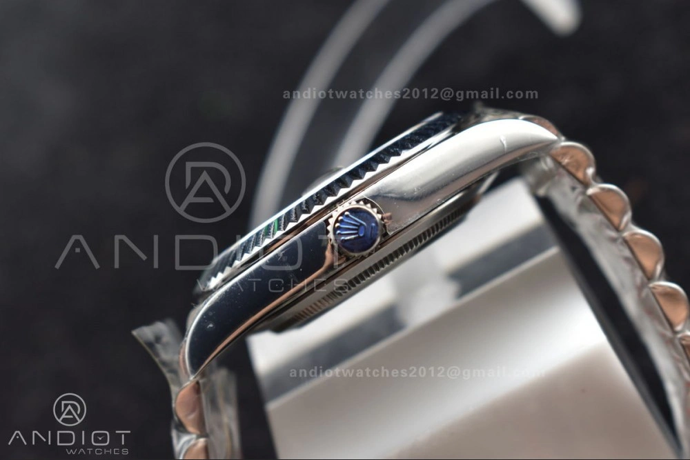 WellDesigned DateJust 41 126334 DIWF 1:1 Best Edition 904L Steel Black Stick Dial on Jubilee Bracelet SA 633