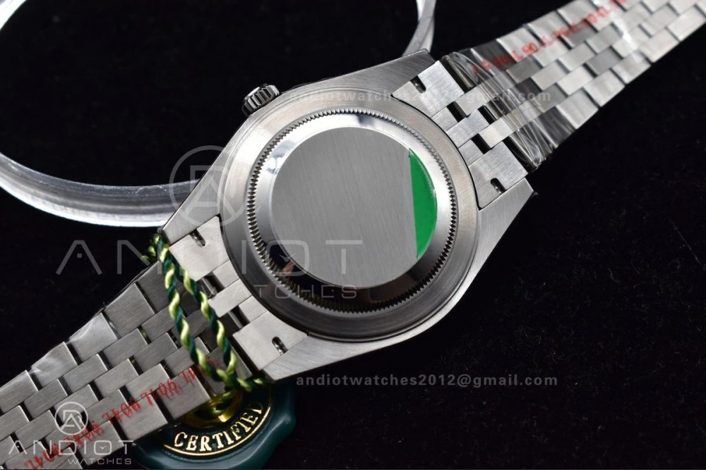 WellDesigned DateJust 41 126334 DIWF 1:1 Best Edition 904L Steel Black Stick Dial on Jubilee Bracelet SA 633