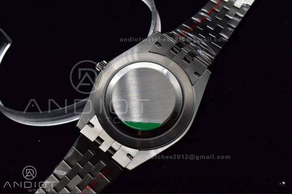 DateJust 41 126334 DIWF 1:1 Best Edition 904L Steel Blue Stick Dial on Jubilee Bracelet SA Breathable 631