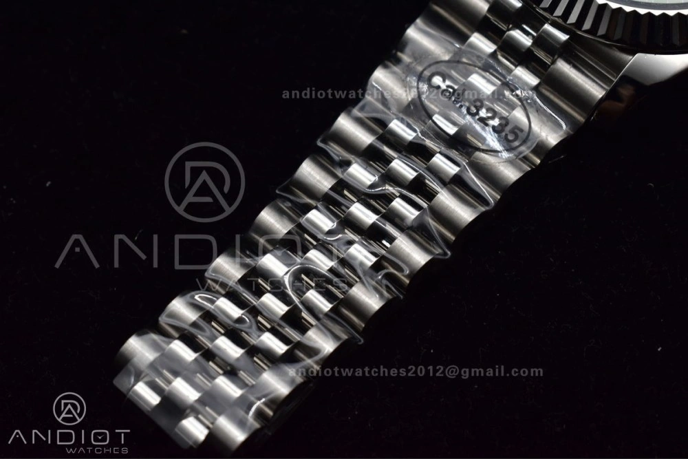 Compact DateJust 41 126334 DIWF 1:1 Best Edition 904L Steel Green Dial Arabic Marker on Jubilee Bracelet SA 638