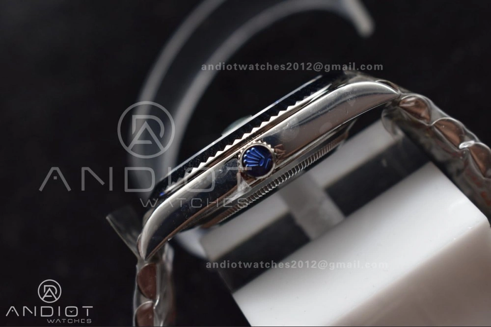DateJust 41 126334 DIWF 1:1 Best Edition 904L Steel Green Sundust Dial on Jubilee Bracelet SA Original 635