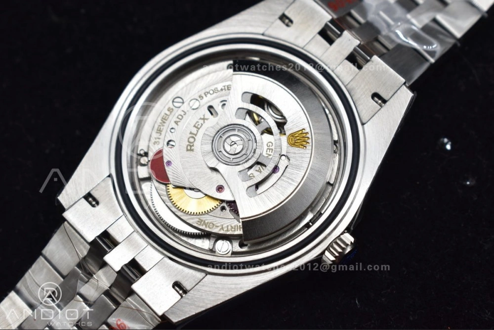 DateJust 41 126334 DIWF 1:1 Best Edition 904L Steel Green Sundust Dial on Jubilee Bracelet SA Original 635