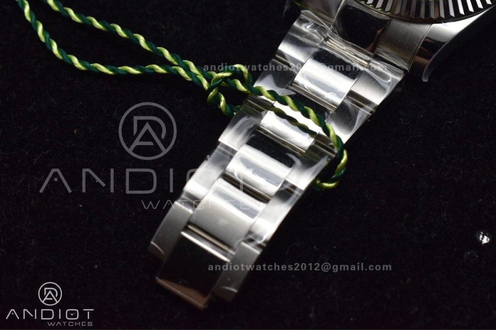 GoodFit DateJust 41 126334 DIWF 1:1 Best Edition 904L Steel Green Sundust Dial on Oyster Bracelet SA 648