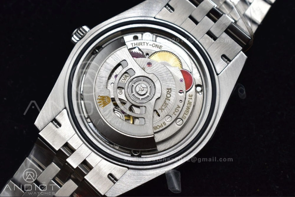 EasyCare DateJust 41 126334 DIWF 1:1 Best Edition 904L Steel Grey Dial Arabic Marker on Jubilee Bracelet SA 632