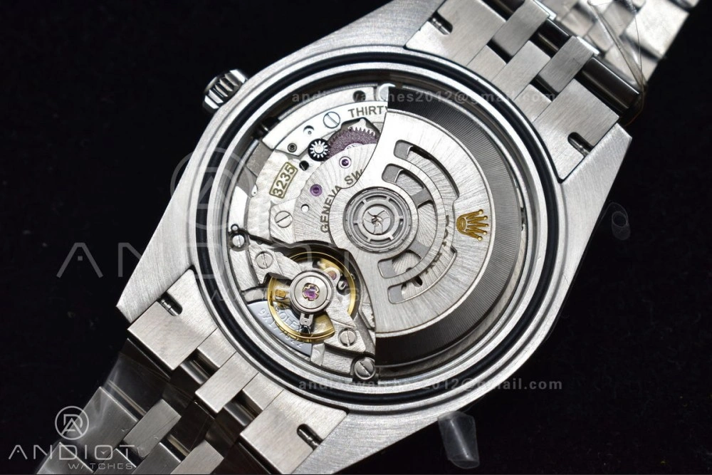 EasyCare DateJust 41 126334 DIWF 1:1 Best Edition 904L Steel Grey Dial Arabic Marker on Jubilee Bracelet SA 632