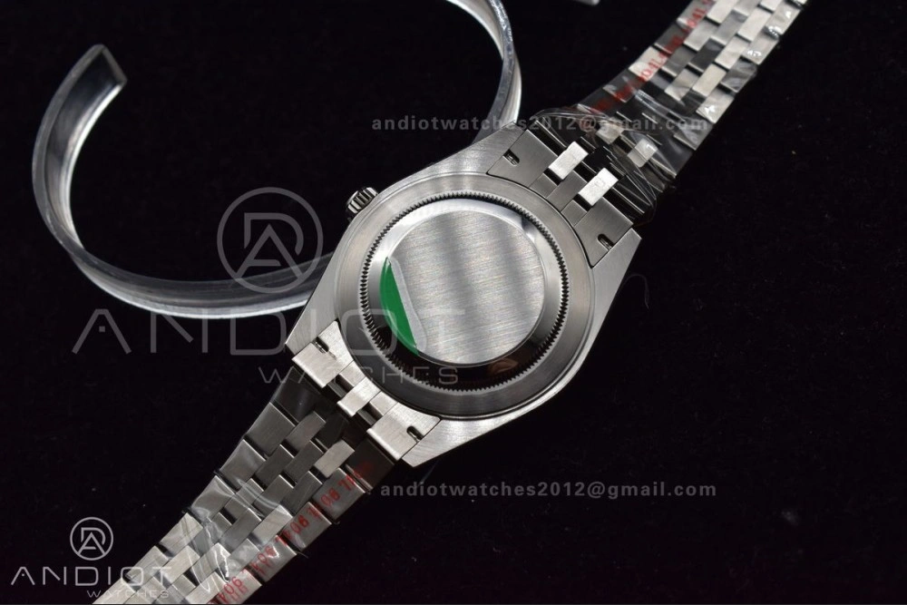 EasyCare DateJust 41 126334 DIWF 1:1 Best Edition 904L Steel Grey Dial Arabic Marker on Jubilee Bracelet SA 632