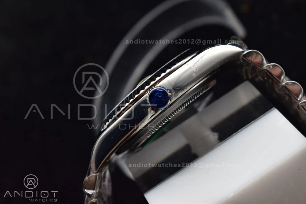 GoAnywhere DateJust 41 126334 DIWF 1:1 Best Edition 904L Steel Grey Stick Dial on Jubilee Bracelet SA 639