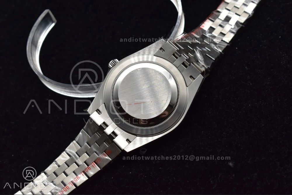 GoAnywhere DateJust 41 126334 DIWF 1:1 Best Edition 904L Steel Ice Blue Dial Arabic Marker on Jubilee Bracelet SA 640