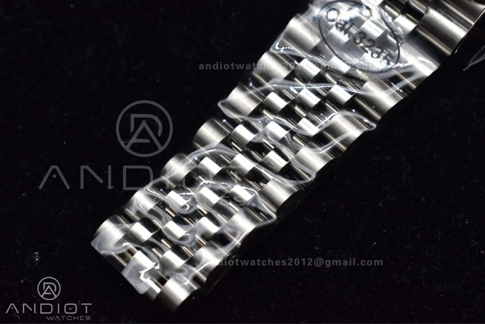 WrinkleFree DateJust 41 126334 DIWF 1:1 Best Edition 904L Steel White Stick Dial on Jubilee Bracelet SA 645