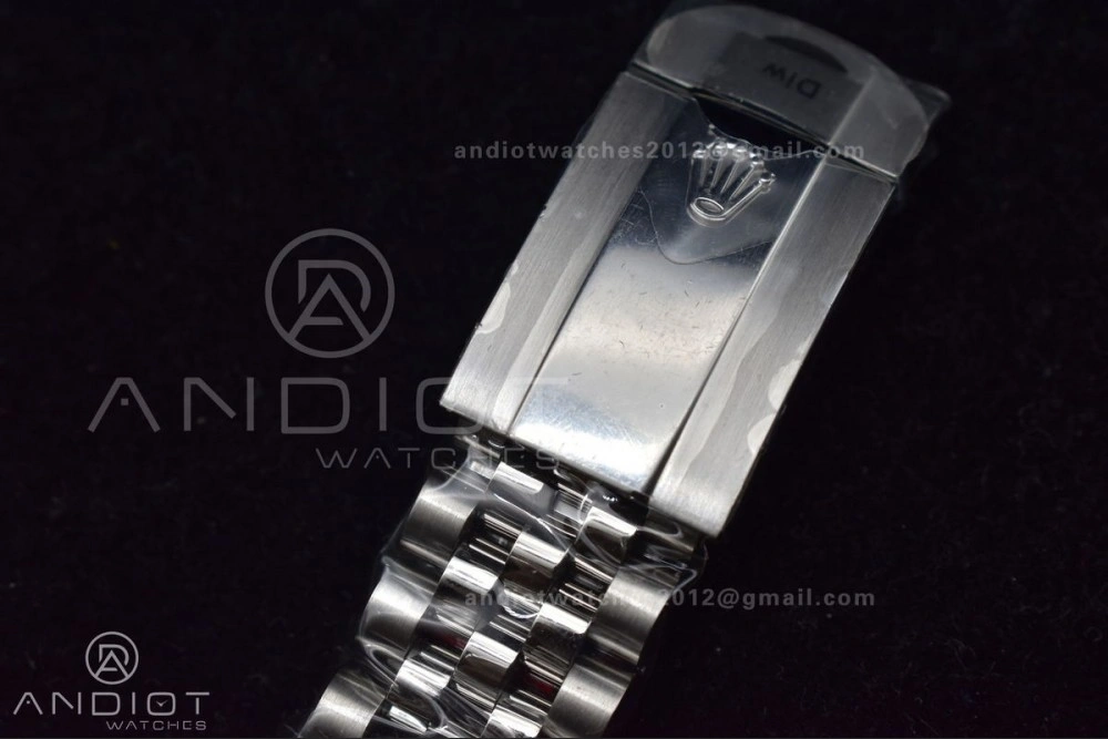 WrinkleFree DateJust 41 126334 DIWF 1:1 Best Edition 904L Steel White Stick Dial on Jubilee Bracelet SA 645