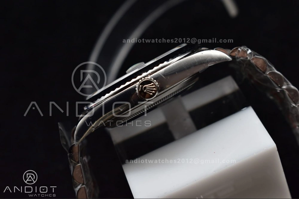 Casual DateJust 41 SS 126334 Clean 1:1 Best Edition 904L Steel Blue Diamonds Dial On Jubilee Bracelet VR 406