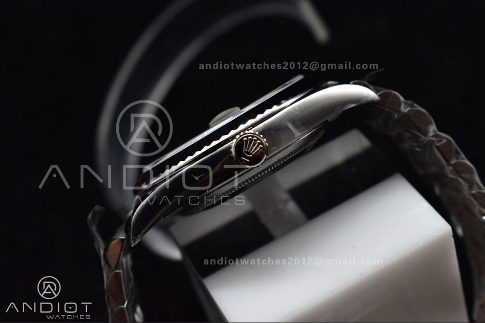 DateJust 41 SS 126334 Clean 1:1 Best Edition 904L Steel Grey Diamonds Dial On Jubilee Bracelet VR SmartChoice 421