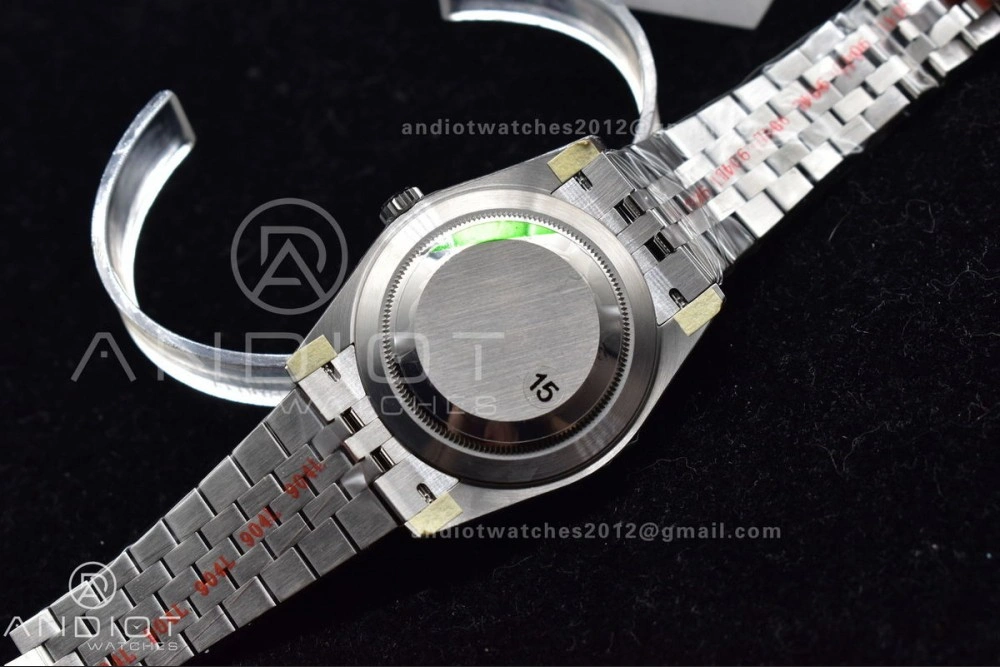 GoodFit DateJust 41 SS 126334 VSF 1:1 Best Edition 904L Steel Black Stick Dial on Jubilee Bracelet VS 392