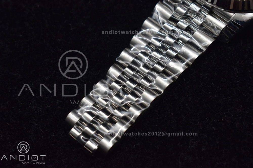 GoodFit DateJust 41 SS 126334 VSF 1:1 Best Edition 904L Steel Black Stick Dial on Jubilee Bracelet VS 392
