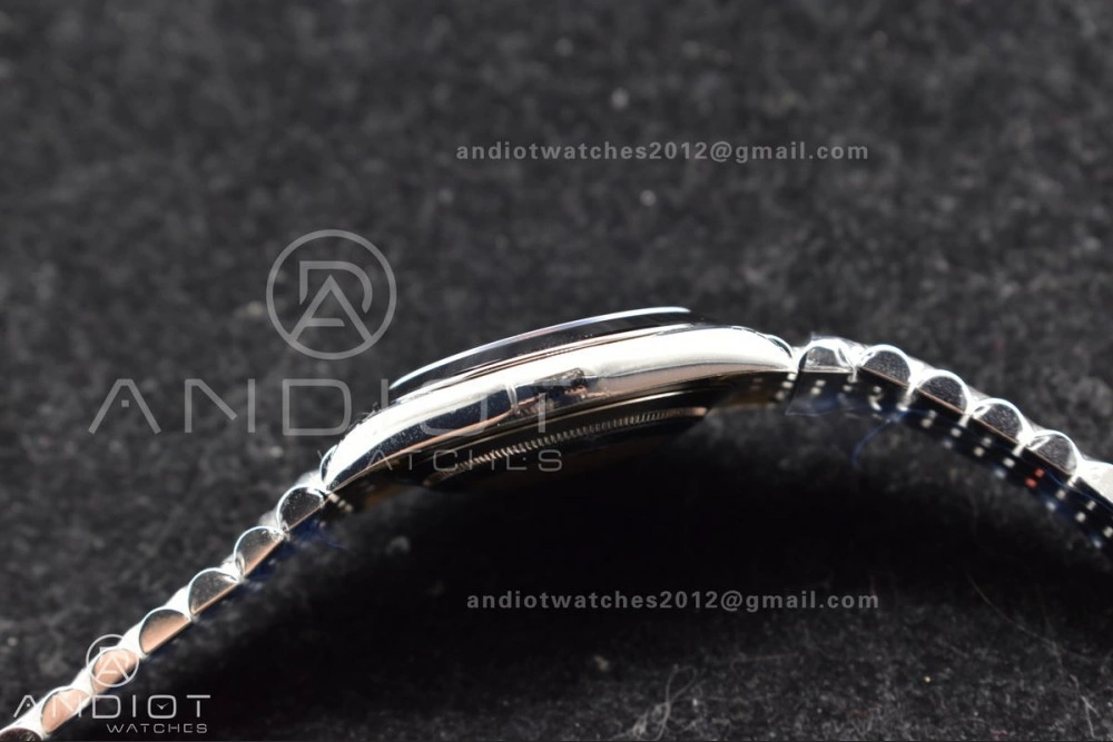 DateJust 41 SS 126334 VSF 1:1 Best Edition 904L Steel Gray Dial Green Roman on Jubilee Bracelet VS TopPick 642