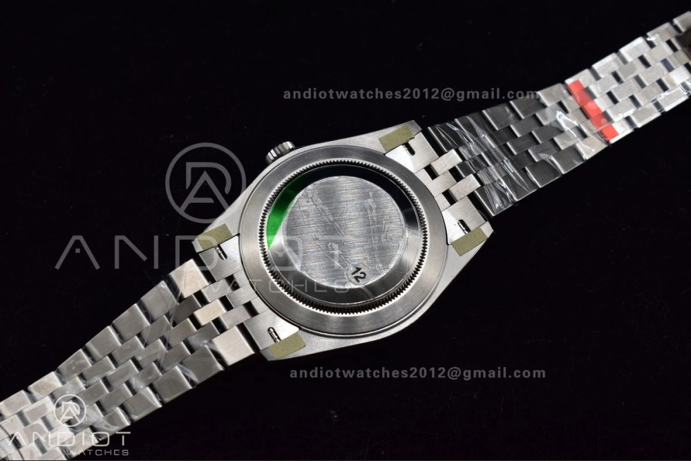 DateJust 41 SS 126334 VSF 1:1 Best Edition 904L Steel Gray Dial Green Roman on Jubilee Bracelet VS TopPick 642
