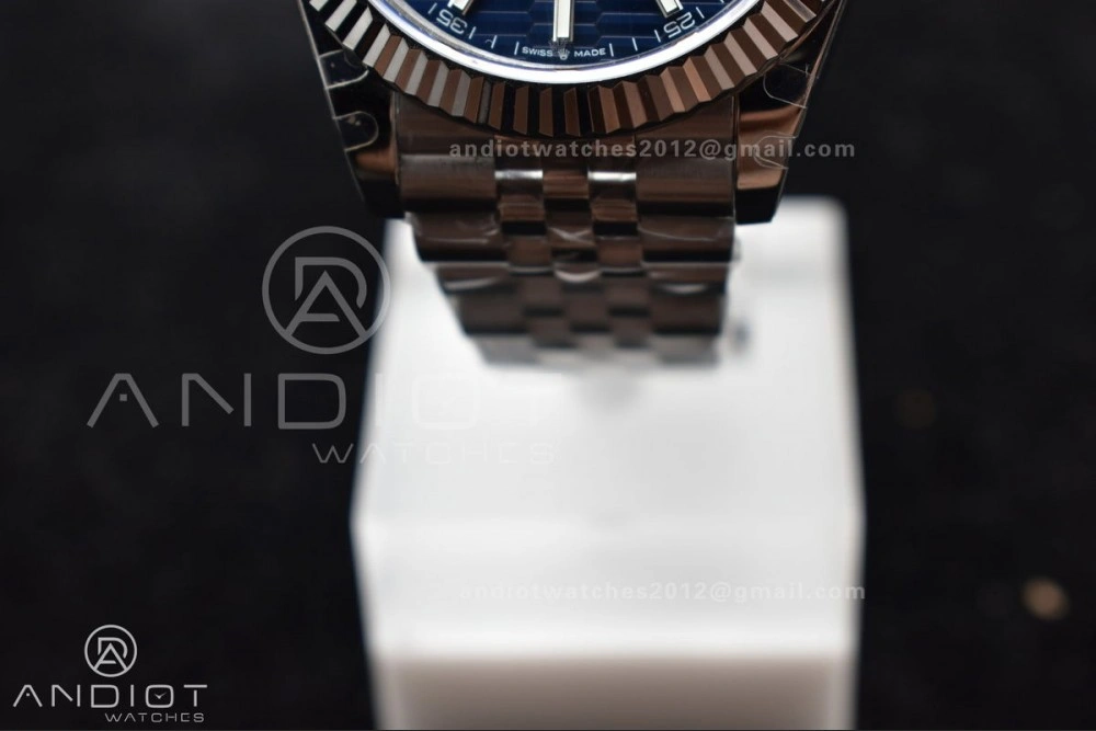 DateJust 41 SS BPF 316L Steel Stick Markers on Jubilee Bracelet A2813 V EasyCare 651
