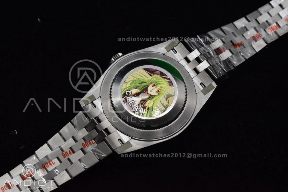 Datejust 41 SS 904L Steel Clean 1:1 Best Edition Blue Roman Dial on Jubilee Bracelet VR TopPick 650
