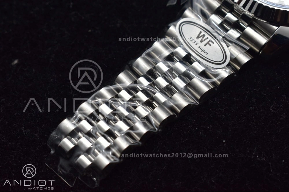 Stylish Datejust 41 SS 904L Steel WF 1:1 Best Edition White Stick Dial on SS Jubilee Bracelet A 649