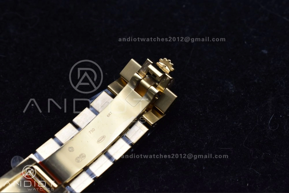 Day Date 36 YG RAF 1:1 Best Edition Red Carnelian Dial on YG Bracelet A Snug 653
