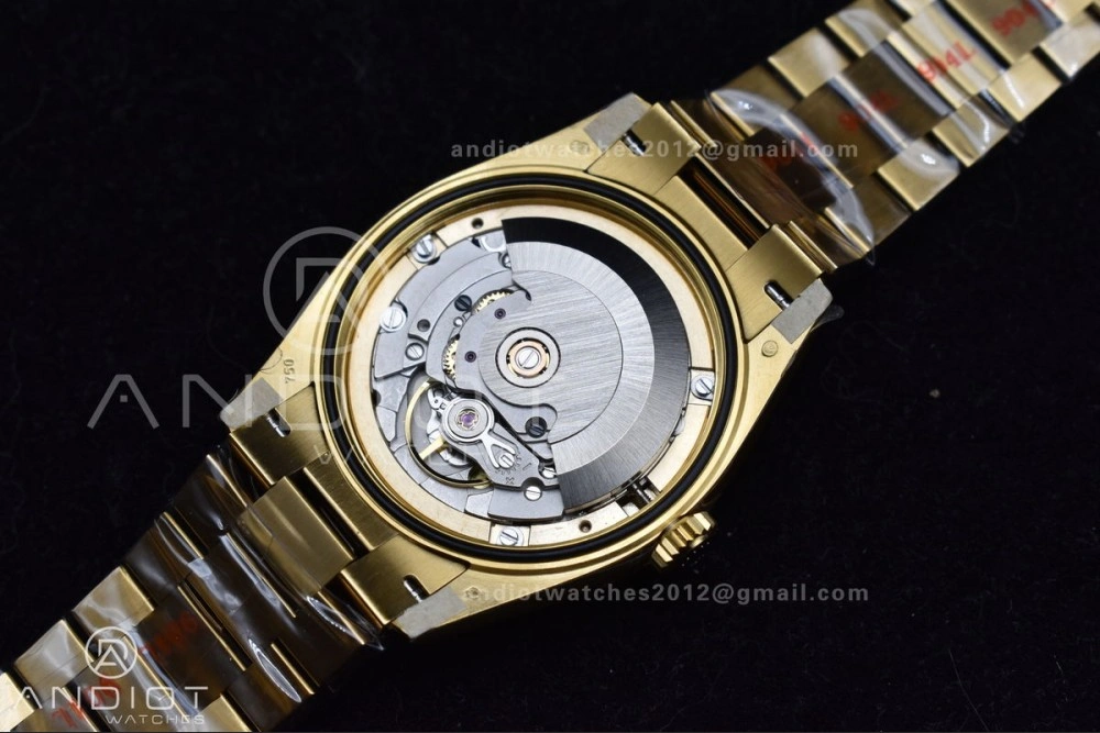Day Date 36 YG RAF 1:1 Best Edition Red Carnelian Dial on YG Bracelet A Snug 653
