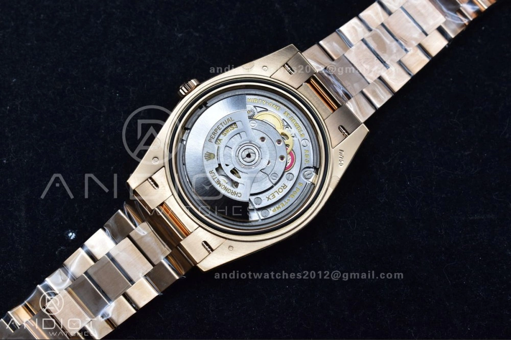 Day Date 40 RG 228235 THBF 1:1 Best Edition Green Roman Dial on President Bracelet VR3255 (Gain Weight) Sporty 652