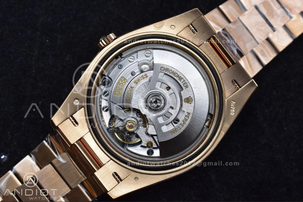 Day Date 40 RG 228235 THBF 1:1 Best Edition Green Roman Dial on President Bracelet VR3255 (Gain Weight) Sporty 652