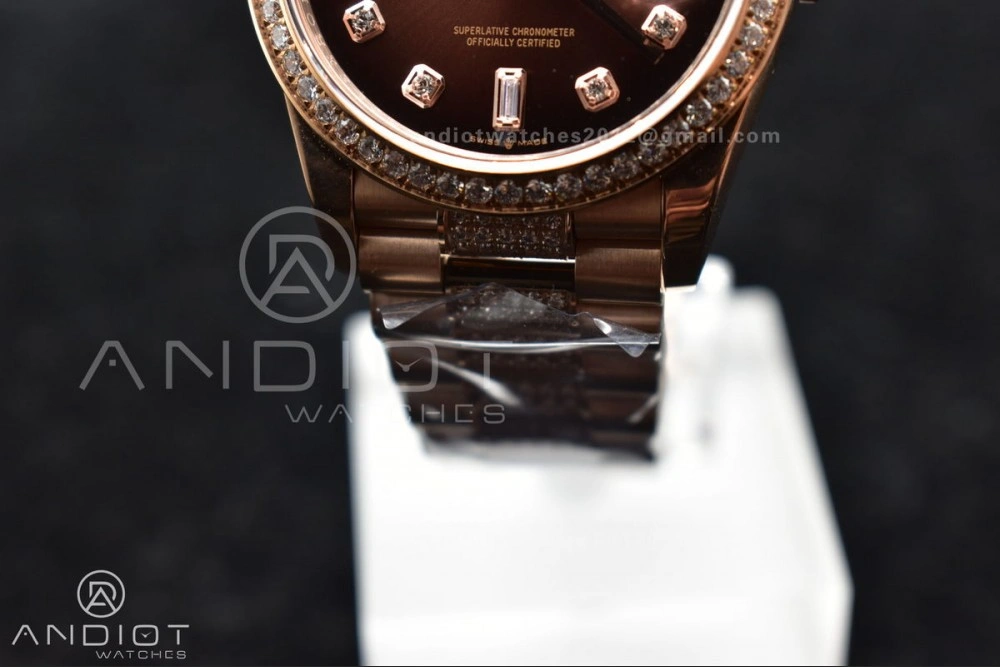 Fashionable DayDate 36 RG BPF Best Version On President Bracelet A2836 V 666
