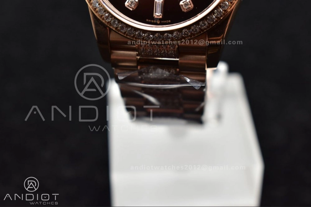 Fashionable DayDate 36 RG BPF Best Version On President Bracelet A2836 V 666
