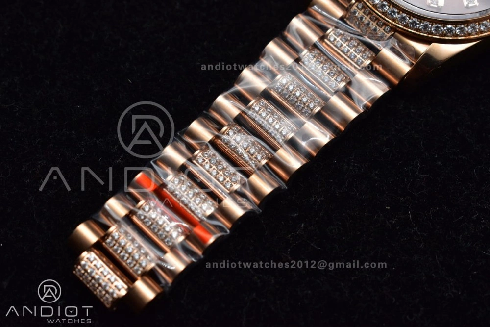 Fashionable DayDate 36 RG BPF Best Version On President Bracelet A2836 V 666