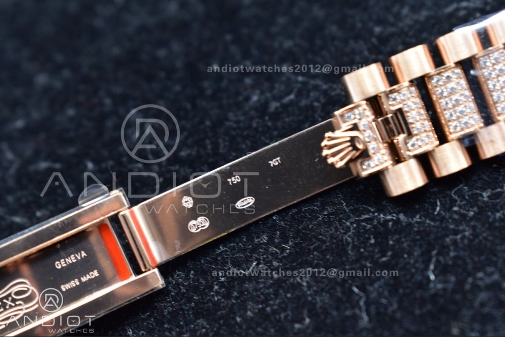 Fashionable DayDate 36 RG BPF Best Version On President Bracelet A2836 V 666