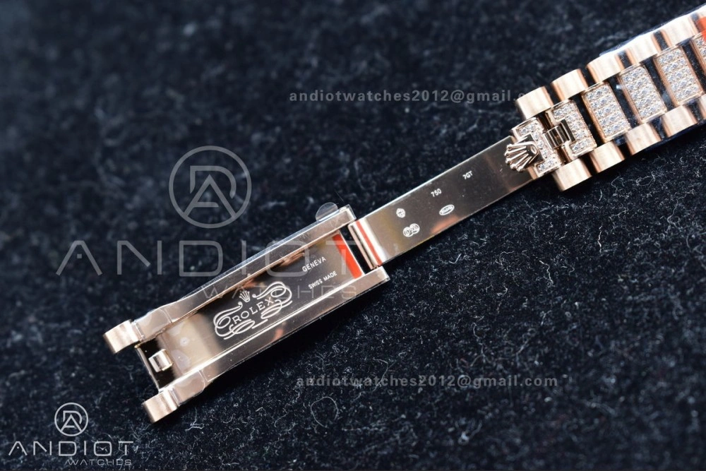 Fashionable DayDate 36 RG BPF Best Version On President Bracelet A2836 V 666