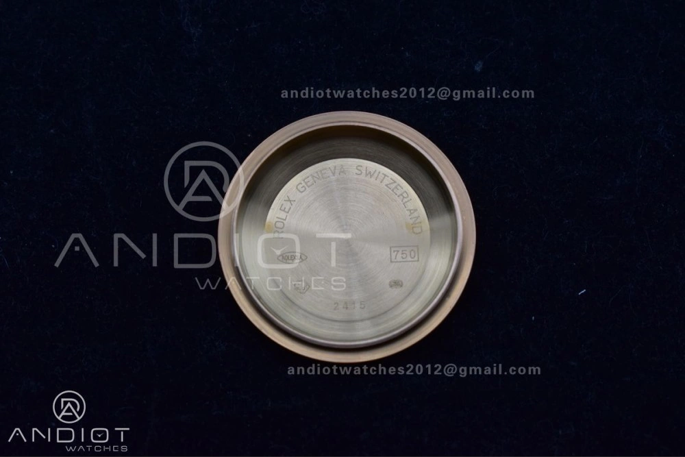 Breathable DayDate 36 RG QF Best Edition 904L Steel Grey Roman Dial on President Bracelet vr3255 V5 (Gain Weight) 673