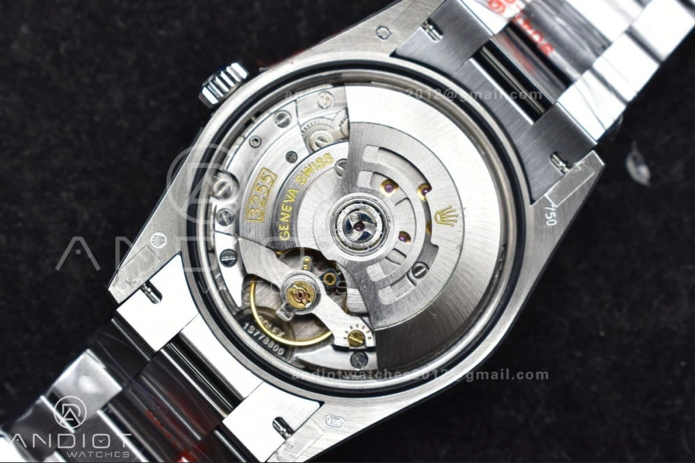 DayDate 36 SS QF Best Edition 904L Steel Grey Dial on President Bracelet vr3255 V5 (Gain Weight) Upgraded 683
